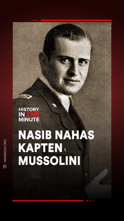 Nasib Nahas Kapten Mussolini