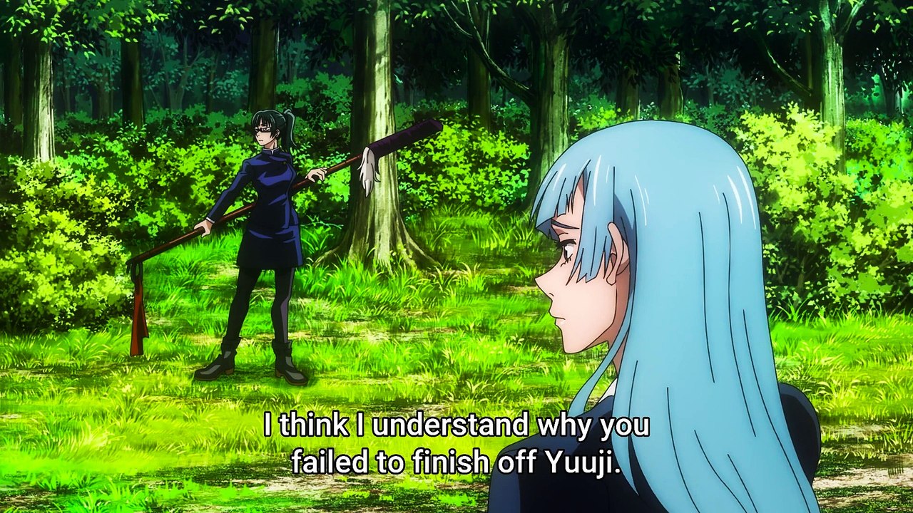 Maki vs Kasumi | Jujutsu Kaisen