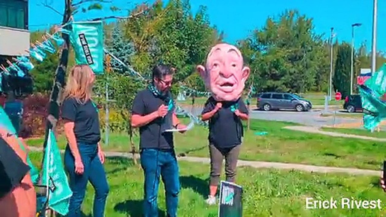 Manifestation du CISSSME (Le Courrier du Sud - Erick Rivest)