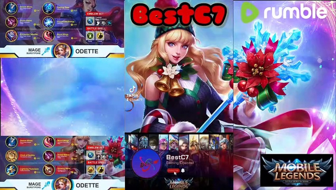 Viral Hero Mage Odette Mobile Legends Bang Bang