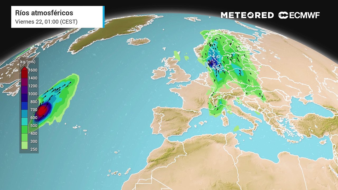 Evolución del huracán Nigel