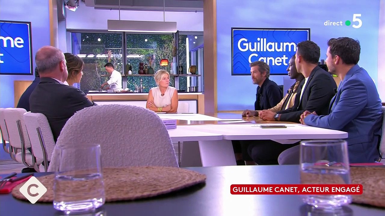 Guillaume Canet dans "C à Vous".