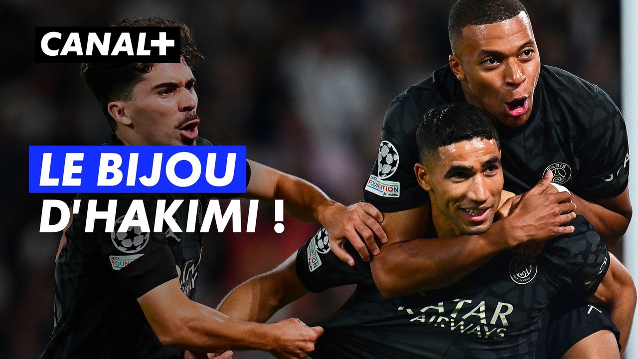 L'exceptionnel enchaînement crochet-extérieur d'Hakimi - PSG / Dortmund - Ligue des Champions