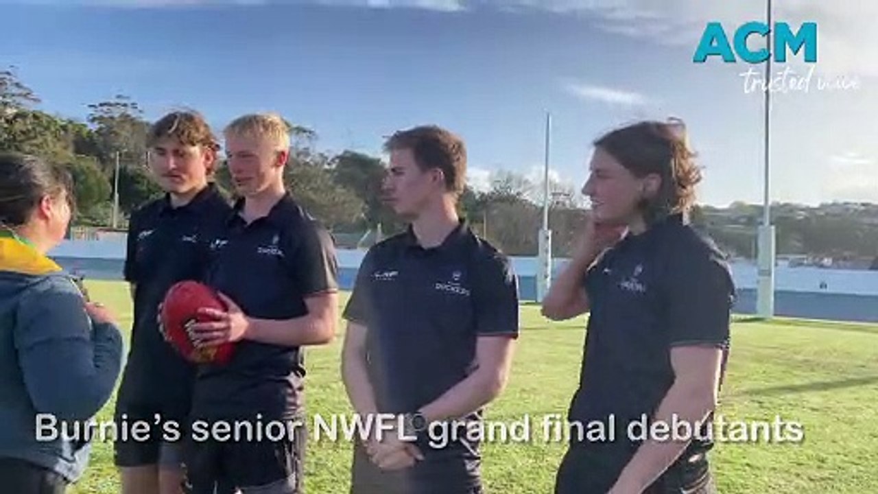 Burnie Dockers' senior grand final debutants