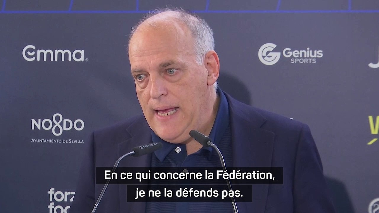 Tebas veut que la RFEF se débarasse du “Rubialisme”