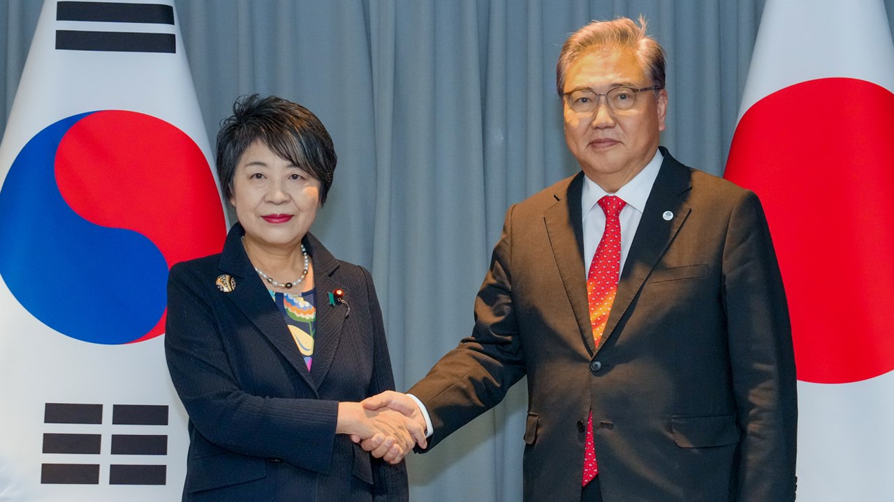 뉴욕서 한일 외교장관 회담..."긍정 흐름 이어가기를" / YTN