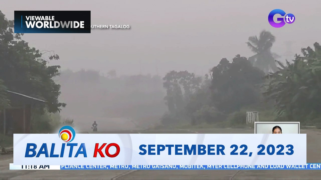 Balita Ko: September 22, 2023