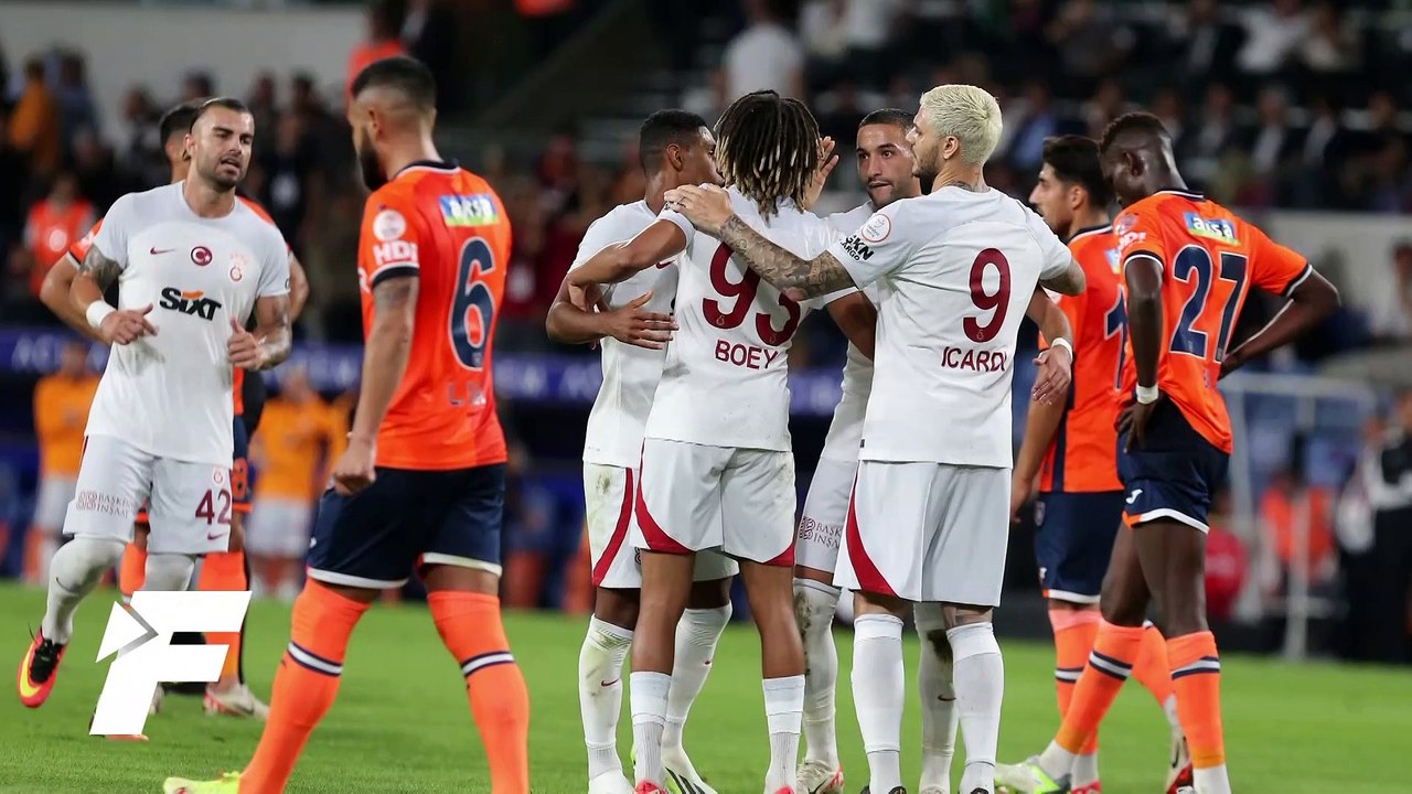 Galatasaray - Başakşehir maç özeti (VİDEO)