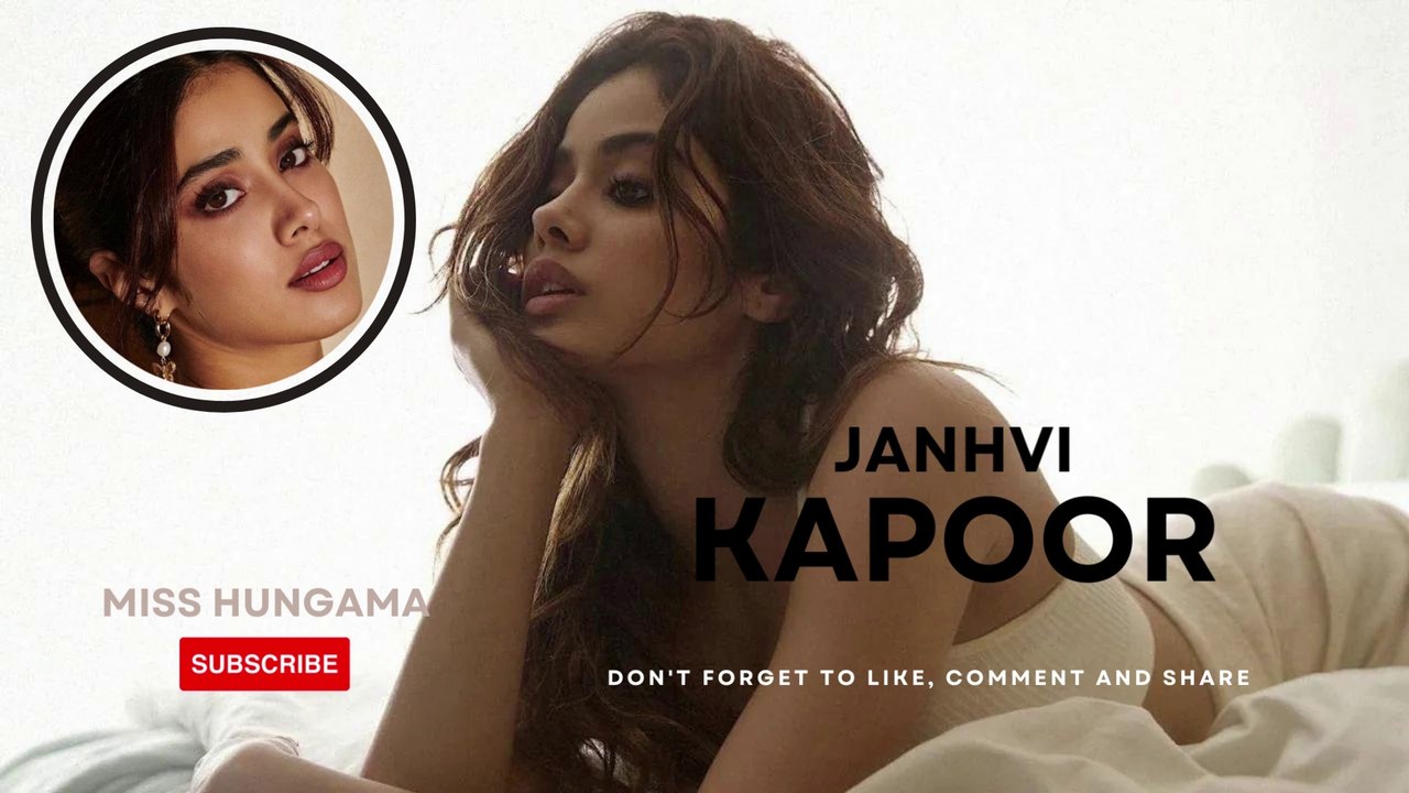 Janhvi Kapoor Most Beautiful Hottest Design collection| Janhvi Kapoor Photos| Miss Hungama|