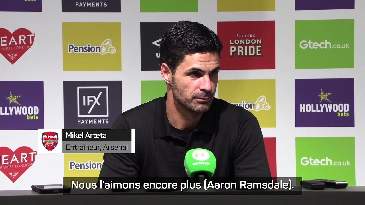 Arteta fait l'éloge de Ramsdale : "Nous l’aimons encore plus"