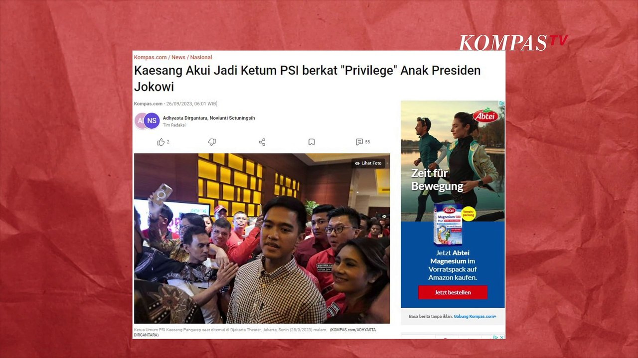 Serba-serbi Kaesang dan PSI: Politik Jalan Ninja - INFOGRAFIS