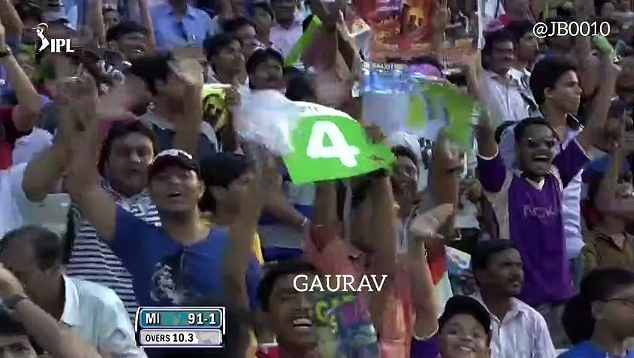 Rohit Sharma 109*(60) Vs KKR IPL 2012