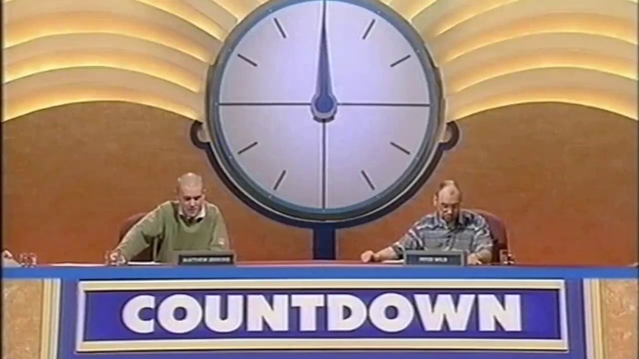 Channel 4 | Countdown – Friday 11 May 2001 (conundrum)