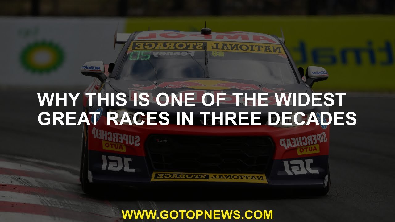 Why this is one of the widest Great Races in three decades