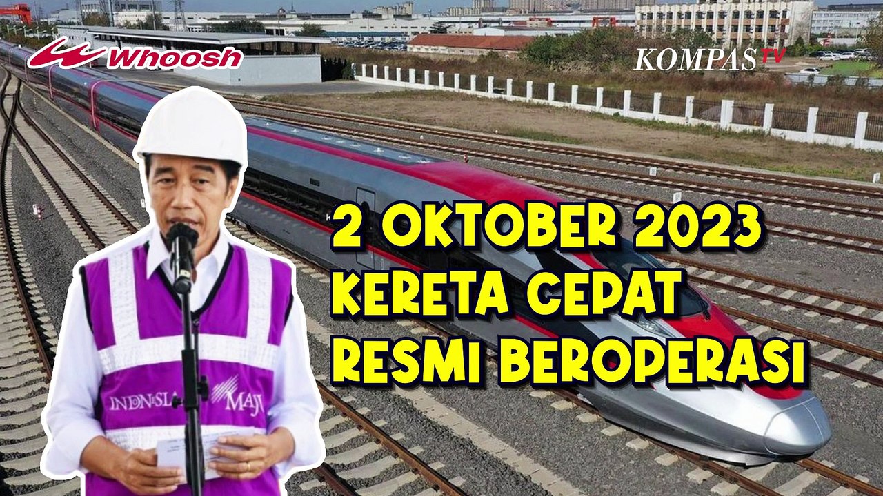 Sudah Diresmikan Jokowi, Ini Sederet Fakta Kereta Cepat Whoosh- INFOGRAFIS
