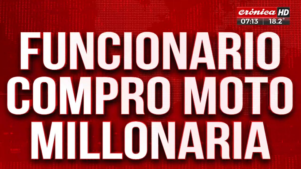 El "Insaurralde" salteño: funcionario compró moto millonaria