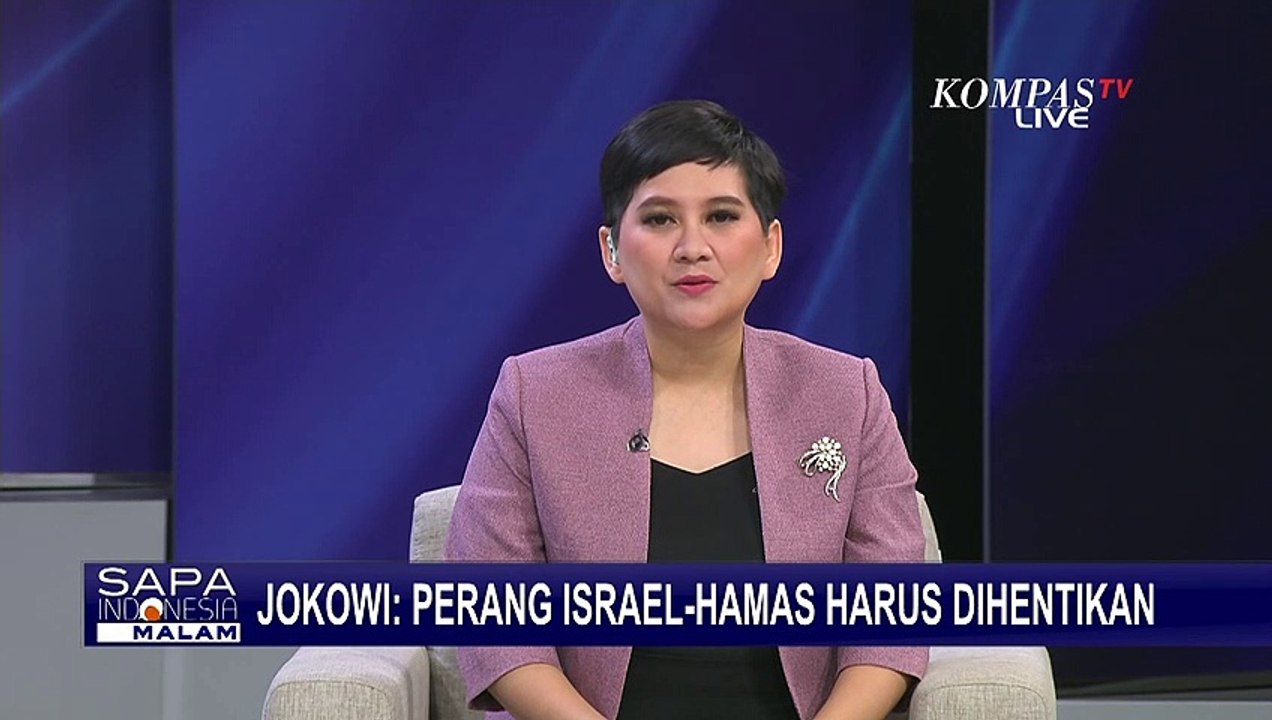 Jokowi: Perang Israel-Hamas Harus Dihentikan, Agar Korban Tak Bertambah!