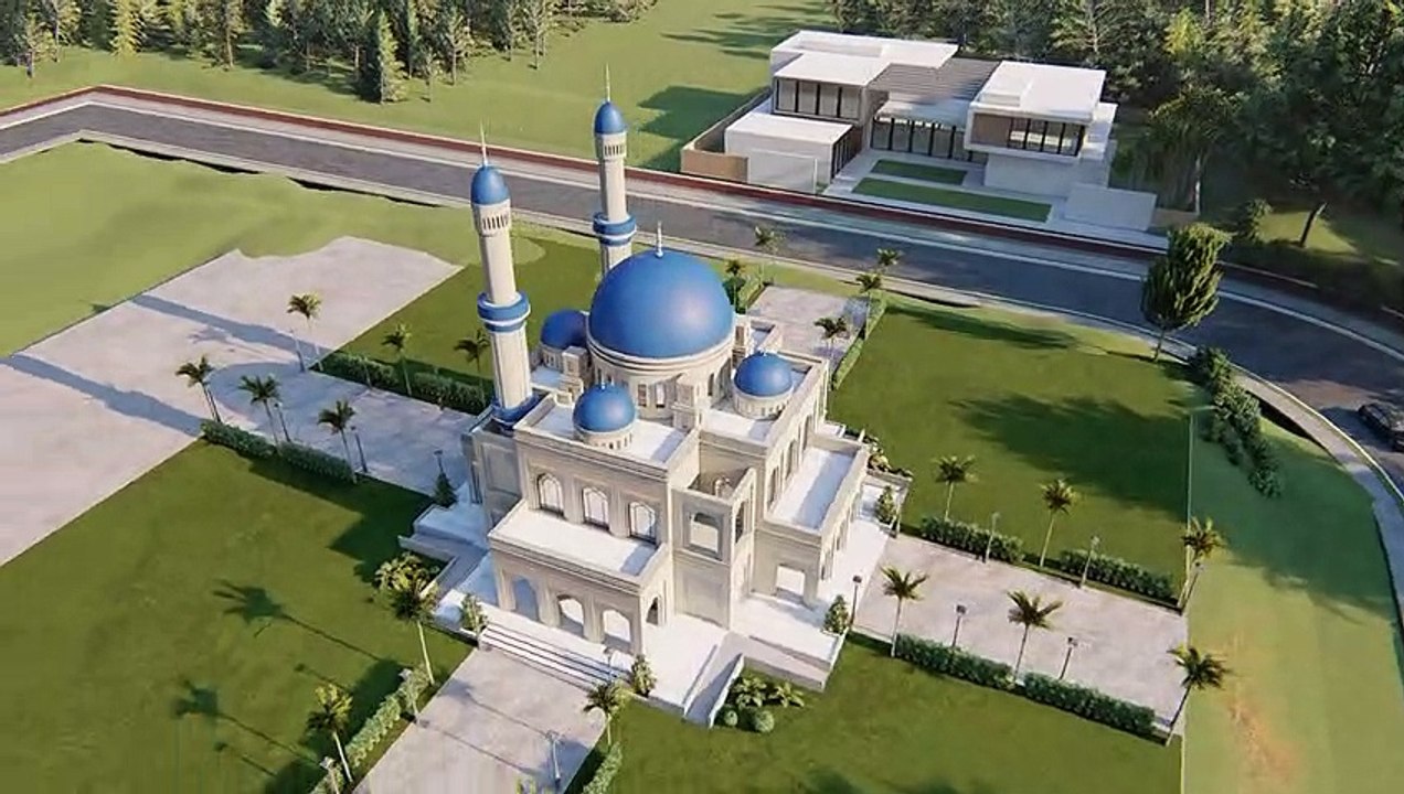 Harmonizing Tradition and Innovation: A Modern Take on Classical Mosque Design