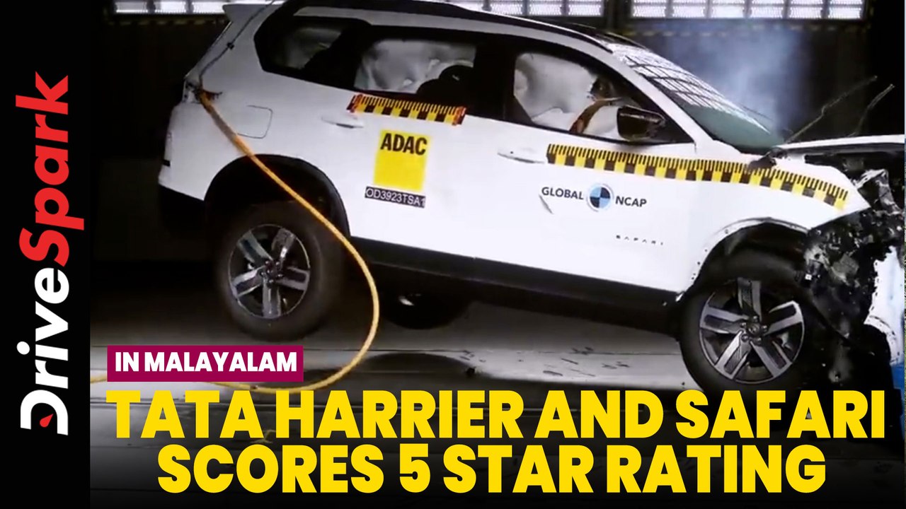 Tata Harrier and Safari Global NCAP Crash Test Results in Malayalam | #KurudiNPeppe