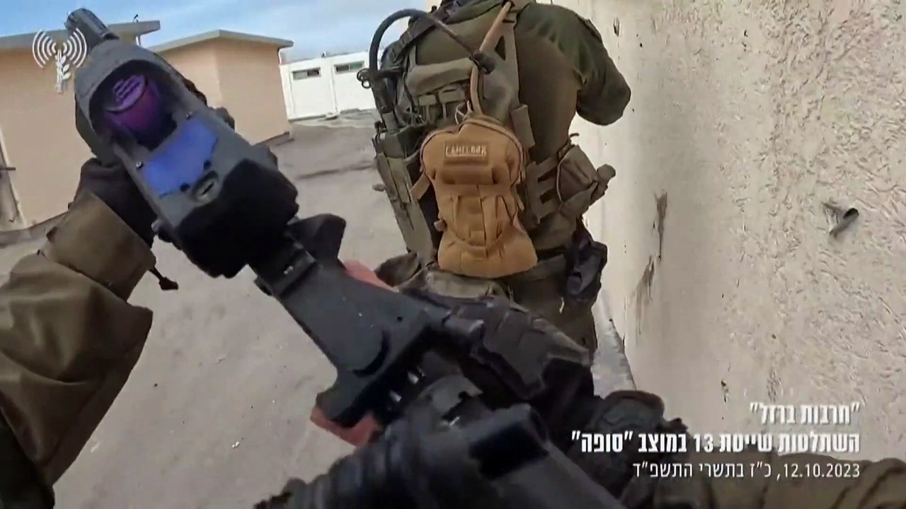 Watch: Israeli forces release video of attack on Gaza-adjacent outpost