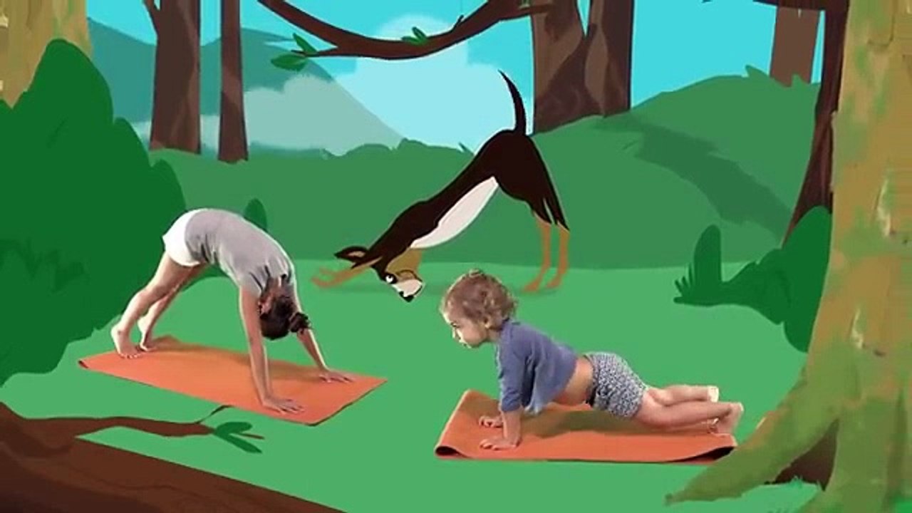 Yoga for kids with animals - Smile and Learn