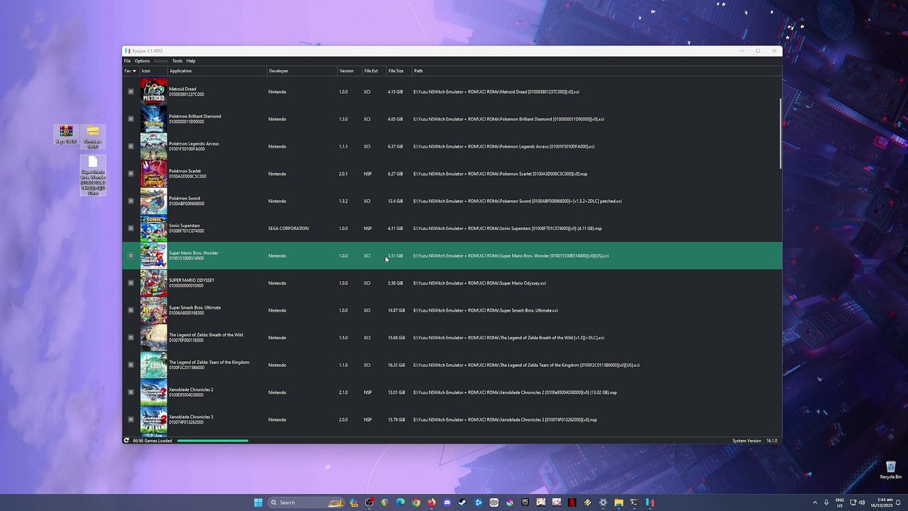 Get Super Mario Bros. Wonder (XCI) & Install on PC using Ryujinx Switch Emulator