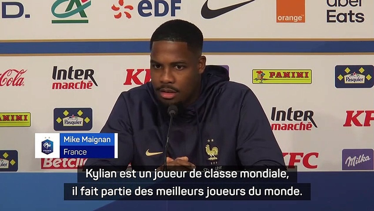 Maignan : "Compliqué d'affronter Kylian..."