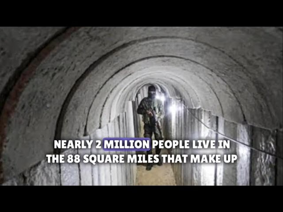 The 'Gaza metro': The mysterious subterranean tunnel network used by Hamas