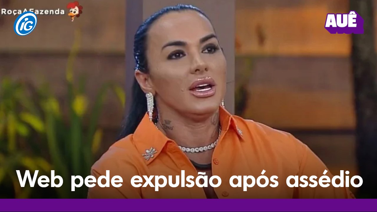 A Fazenda 15: web pede expulsão de Simioni após peoa apalpar Shayan