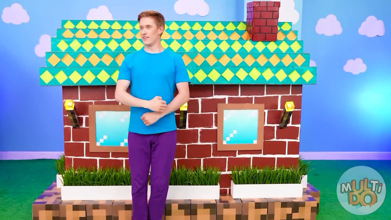 One Colored House Challenge | Crazy Challenge by Multi DO