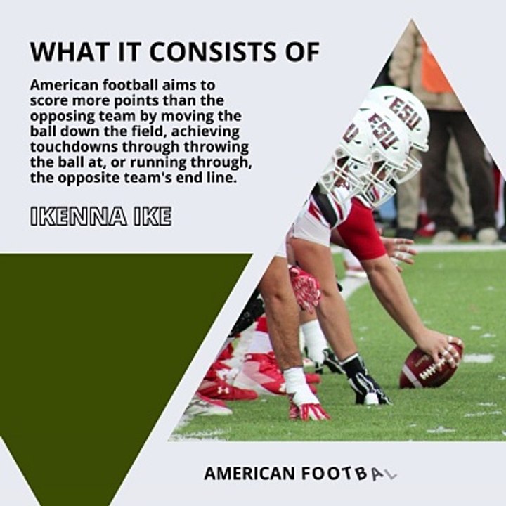 | IKENNA IKE | AMERICAN FOOTBALL RULES: EXPLAINING THE PLAYING BASICS (PART 1) (@IKENNAIKE)