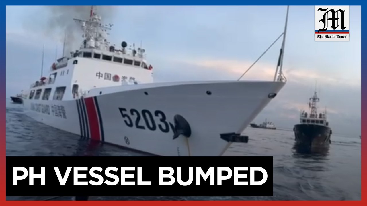 Chinese Coast Guard hit PH vessel