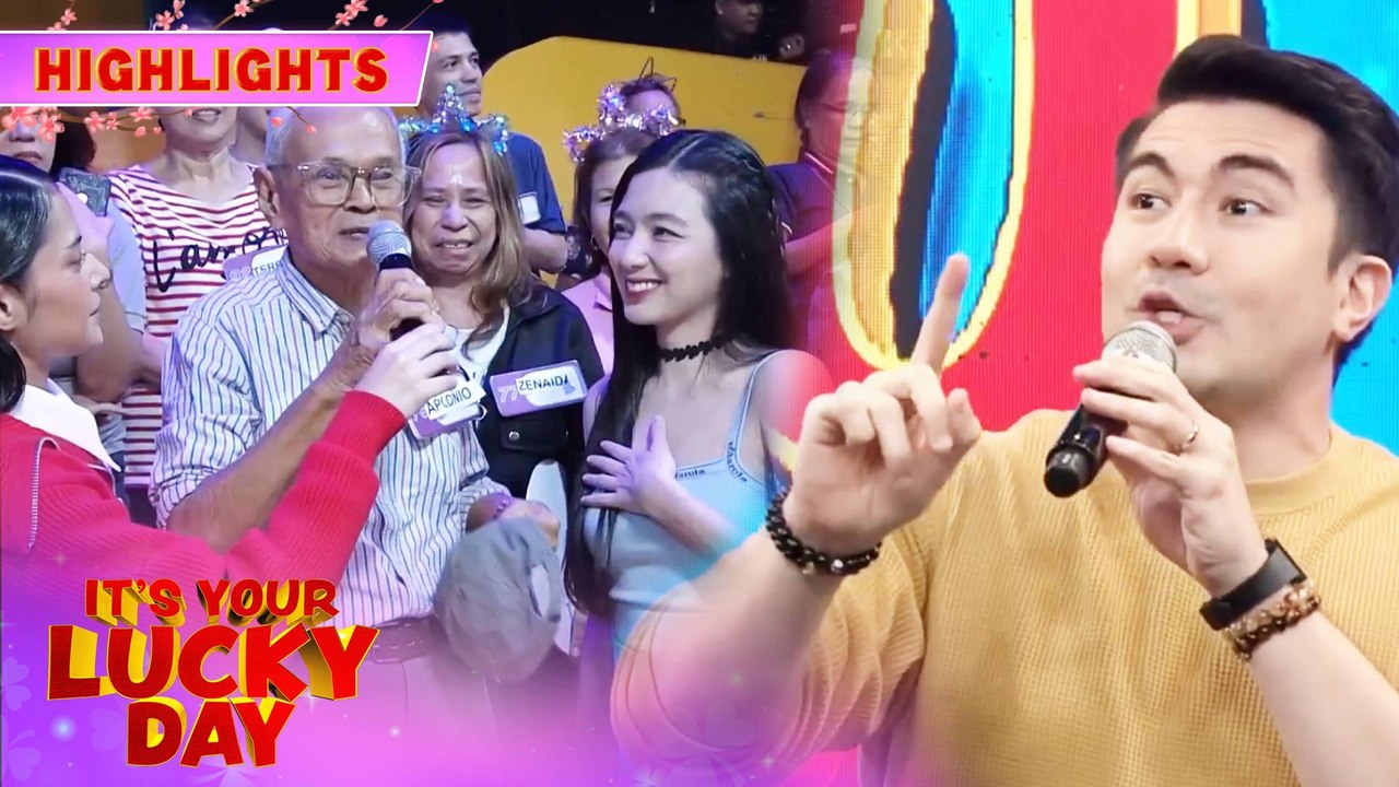 Luis notices Tatay Apolonio | It's Your Lucky Day