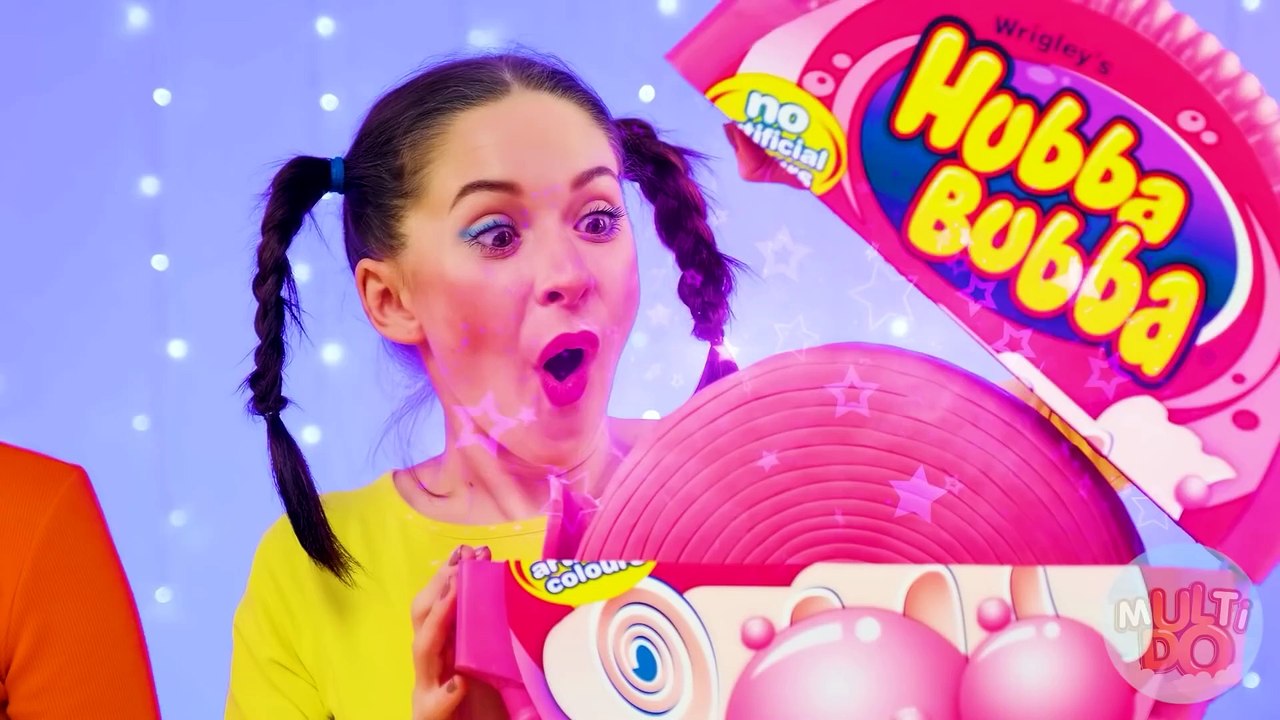 Giant vs Tiny Food for 24 Hours!