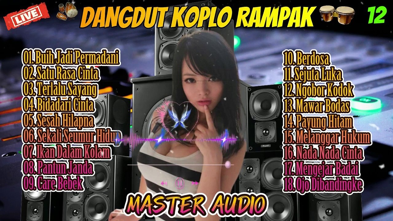 DANGDUT KOPLO RAMPAK KENDANG BLEKUK VERSI JAIPONG FULL BASS TERBARU 2024