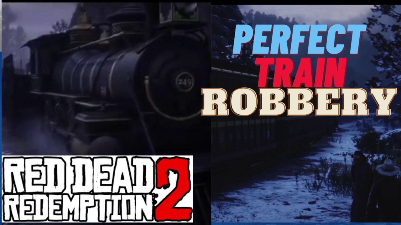 How do you complete a train robbery in Red Dead Redemption 2 l How do you rob a train with no bounty I QM VLOGS
