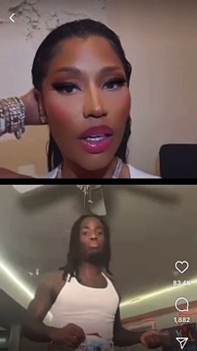 Nicki Minaj puts Kai Cenat on blast for calling her "auntie"