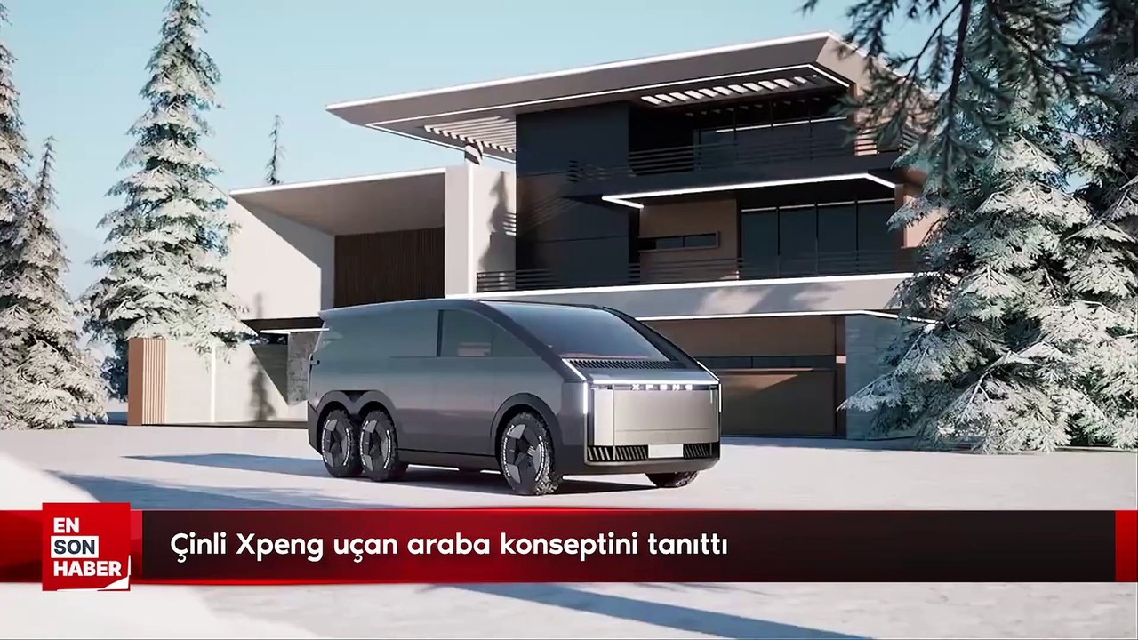 Çinli Xpeng uçan araba konseptini tanıttı