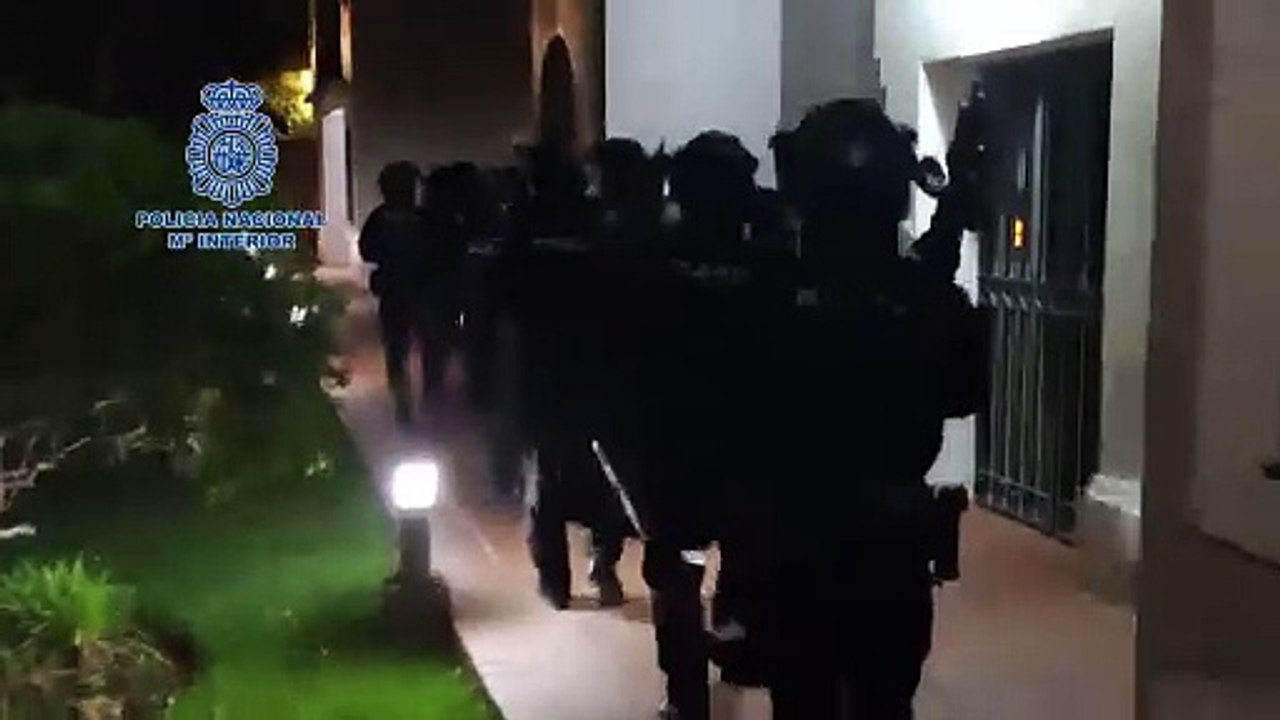 Espanha, Málaga, detenção