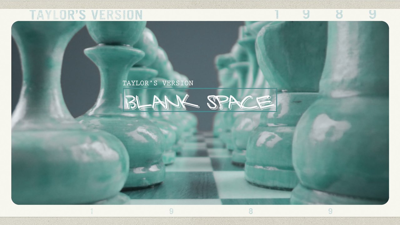 Taylor Swift - Blank Space (Taylor's Version) (Lyric Video)