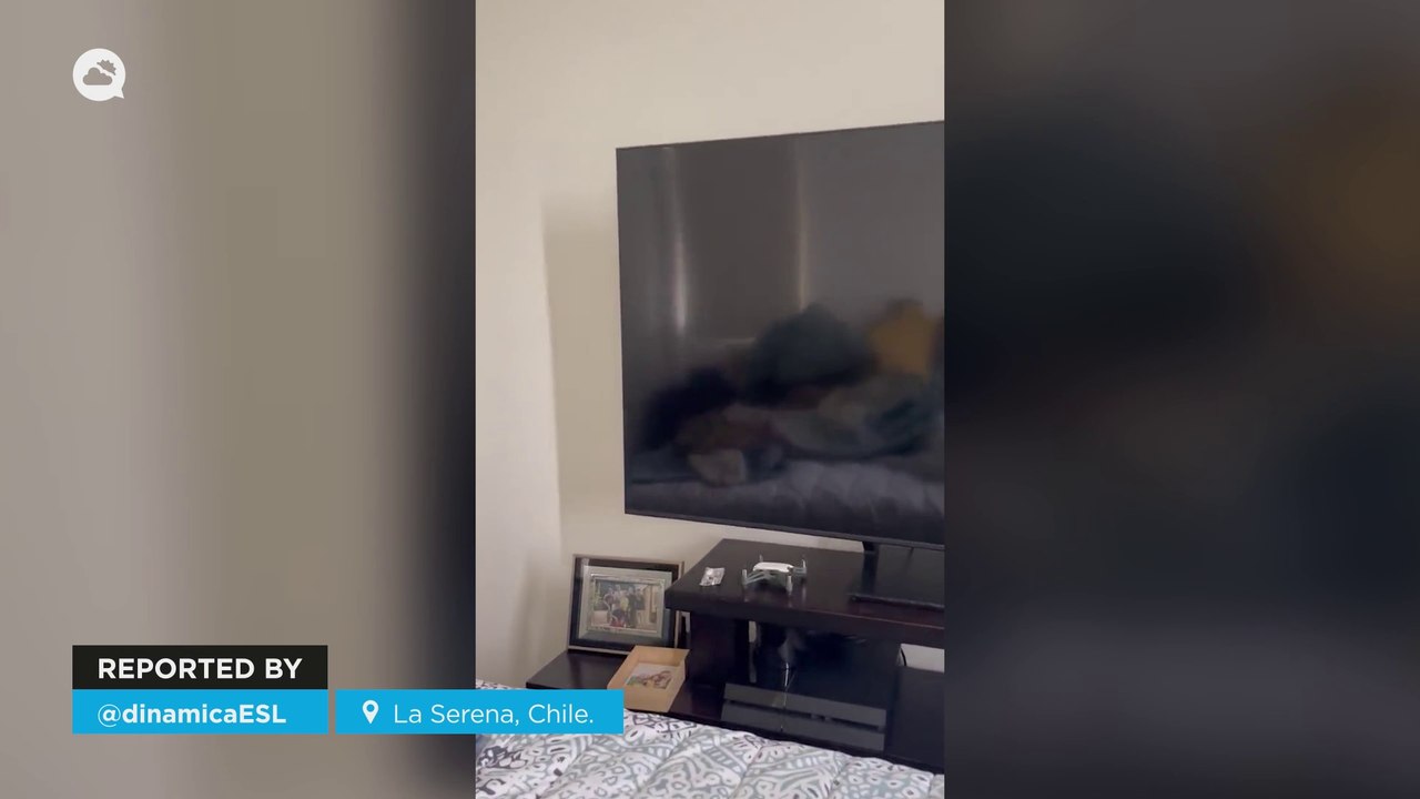 Shocking tremor in Chile