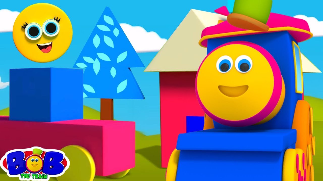 Building Blocks with Shapes + More Learning Video for Kids
