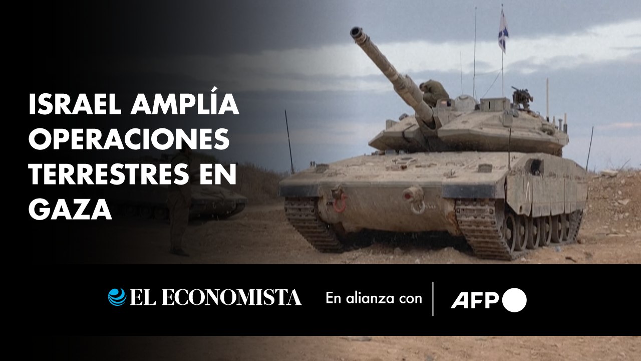 Israel amplía operaciones terrestres en Gaza