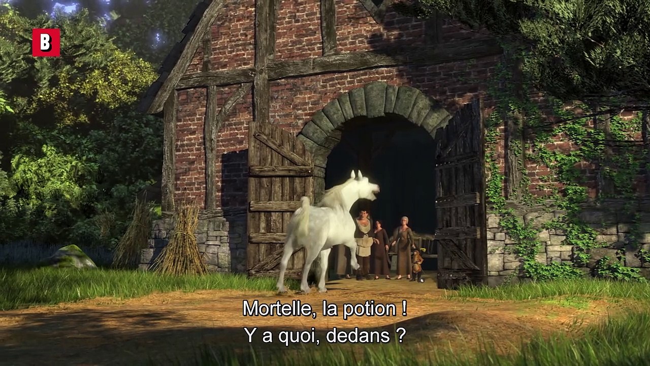 Shrek devient humain | Shrek 2 | Extrait VF