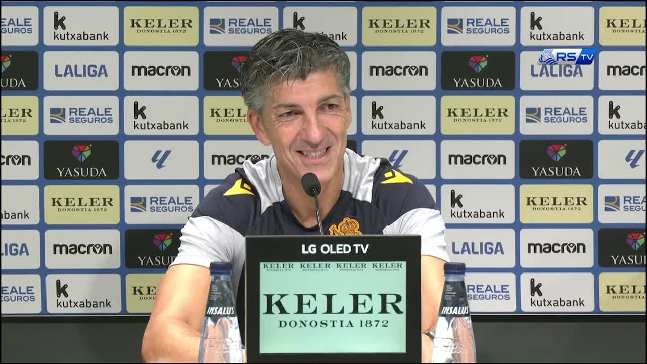 Rueda de prensa de Imanol: Real Sociedad vs FC Barcelona