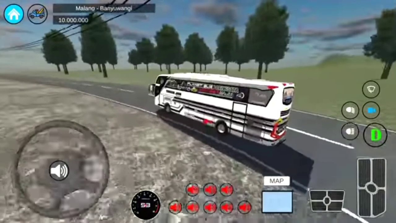 ATTRACTIVE WHITE BUS