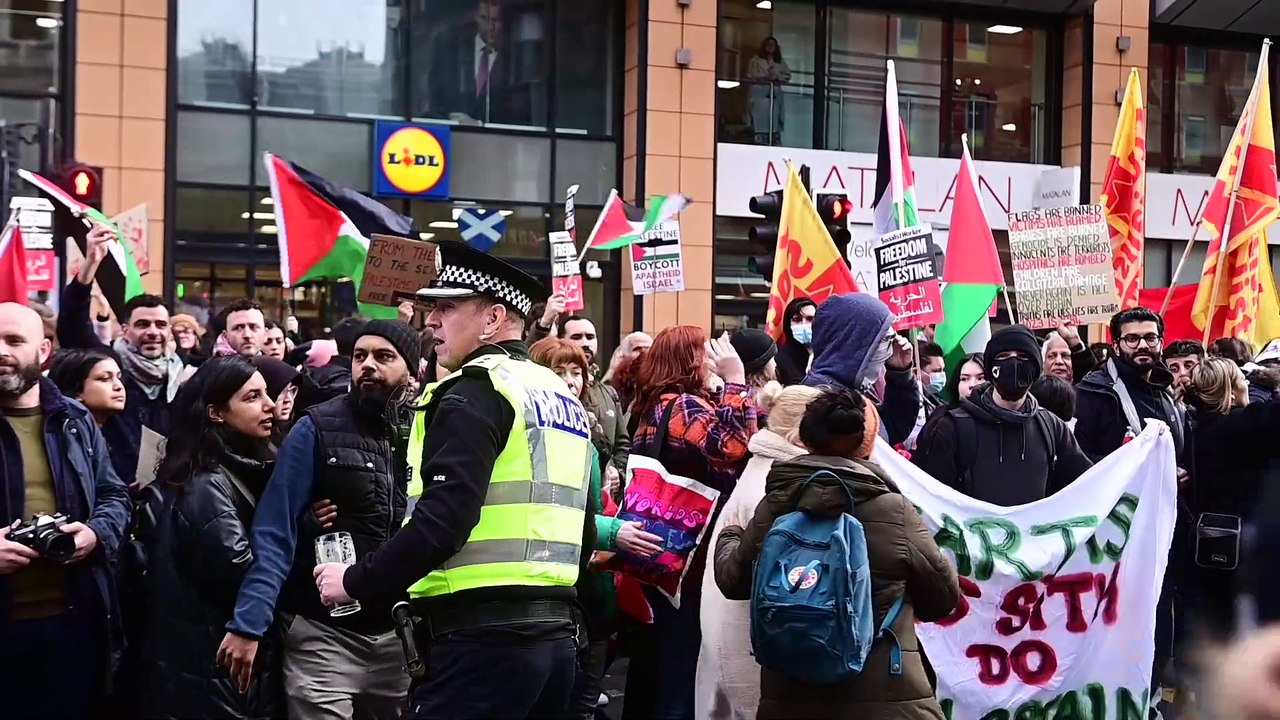 Pro-Palestinian Protest Groups Call For An Immediate Ceasefire In Gaza