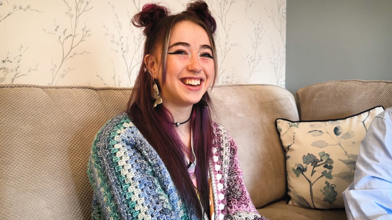 TikTok star's videos on autoimmune disorder reach millions - see our special feature on www.shotstv.com