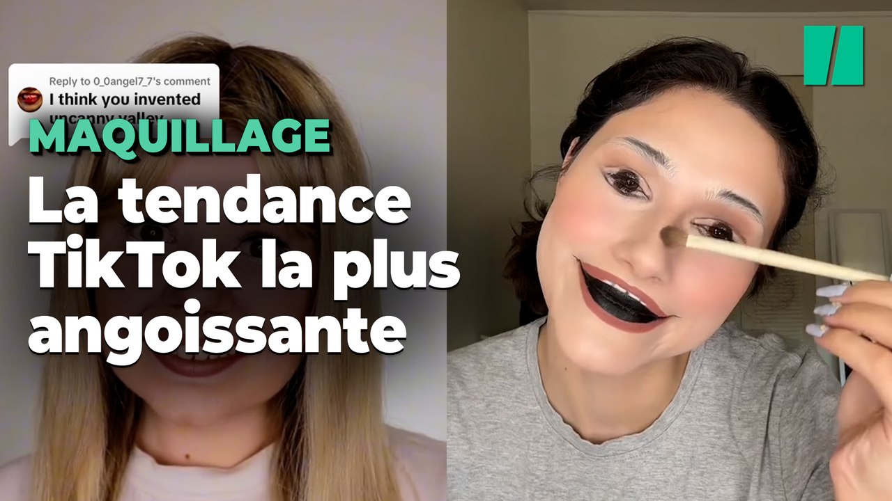 Cette tendance maquillage hyper dérangeante réveille notre peur des humanoïdes