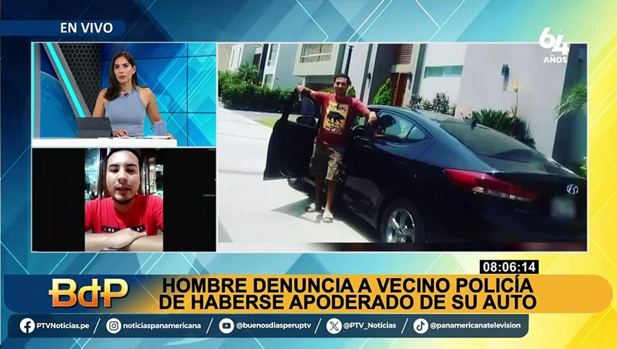 Hombre denuncia a un vecino policía de haberse apoderado de su auto
